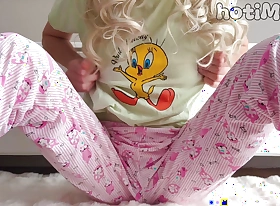 Obese SQUIRT CUM! bony school girl epigrammatic tits masturbate ID card pussy
