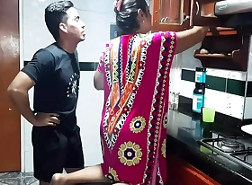 Trying My Stepmother's Delicious Pussy with regard to the Kitchen. Full Video