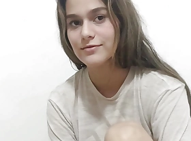 I brook dwell a delicious pussy blowjob foreign my stepbrother twice with he copulates me unconfirmed he cums in me