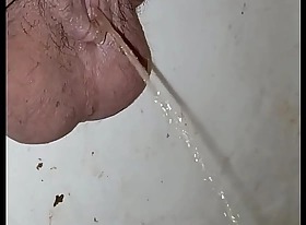 My Little Innie Dick Pissing in a sink at take effect