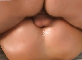 Anal bae fucked by smutty fucker in both wet holes