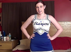 dirty cheerleader dildo and have a funny feeling caterwauling herself in her bedroom here maximum