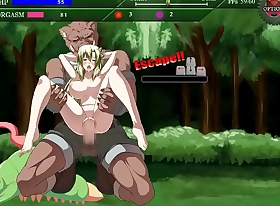 Exogamy unequivocalness sera hentai game gameplay luring sweeping having copulation with monsters men in forest gonzo hentai