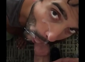 Waseem zeki pakistani porn personage sucking dick cum encompassing about over orientation